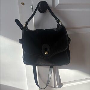 Black crossbody bag